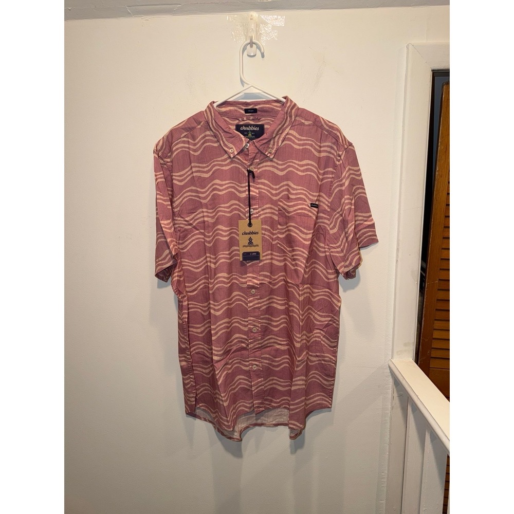 Chubbies The Airway Buttondown Shirt. Mens Size XL (NWTS)